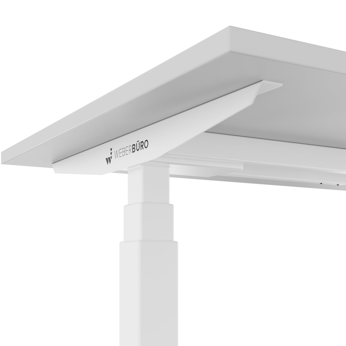 TELDRA Office, 2-motor desk | 1200 - 1800 x 800 mm, electrically height adjustable, pearl gray