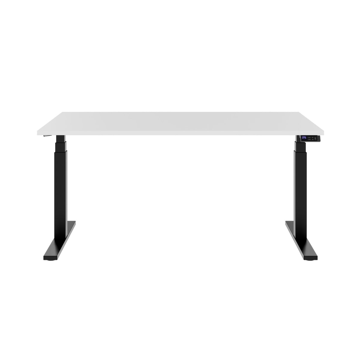 TELDRA Office, 2-Motoren-Schreibtisch | 1200 - 2000 mm, elektrisch höhenverstellbar, Weiß