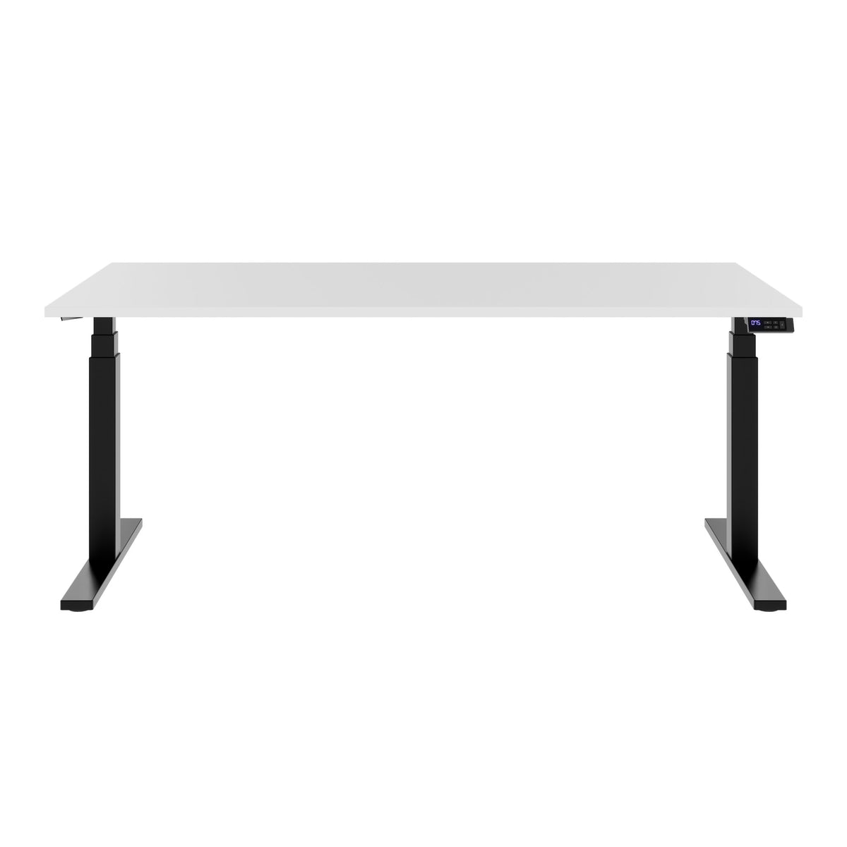 TELDRA Office, 2-Motoren-Schreibtisch | 1200 - 2000 mm, elektrisch höhenverstellbar, Weiß