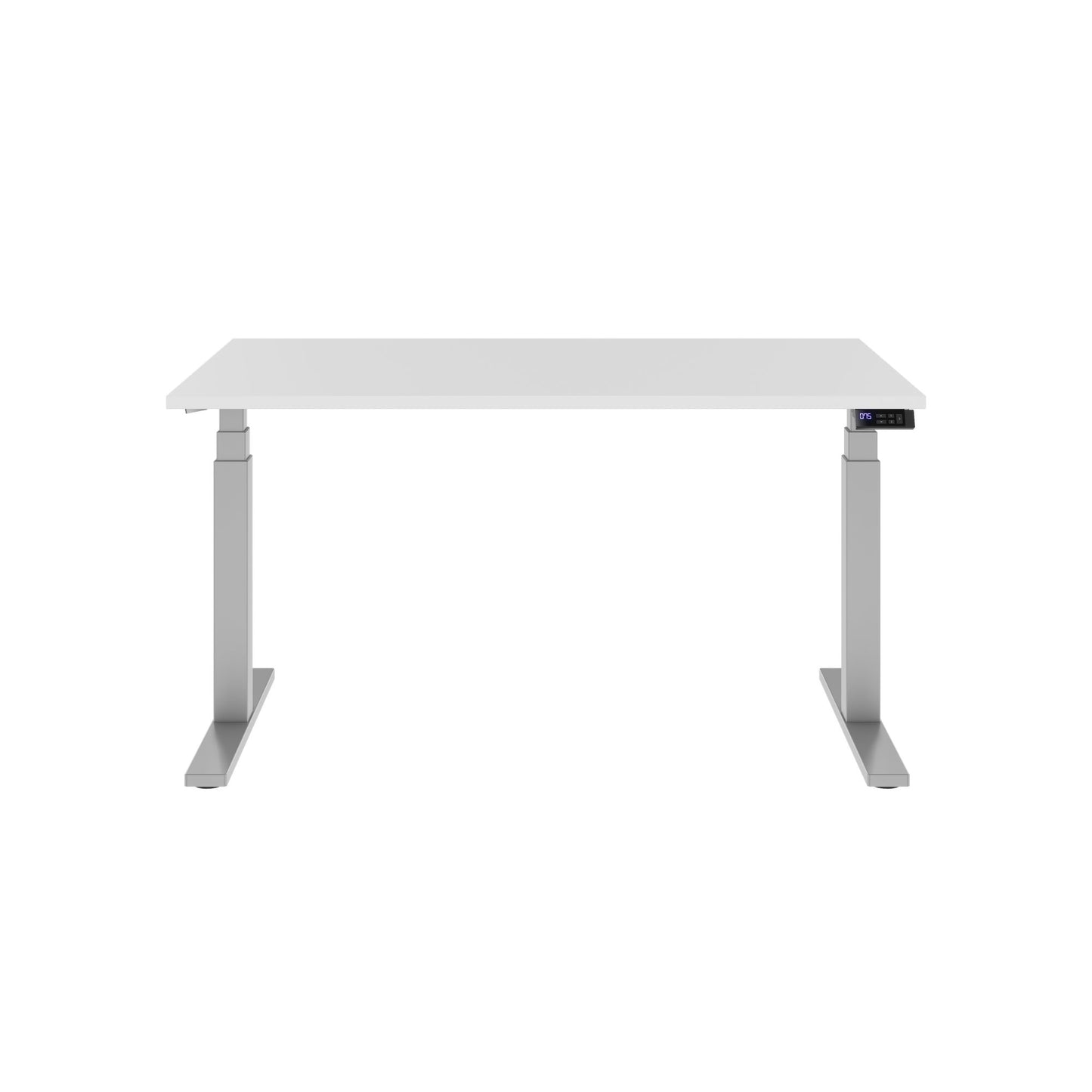 TELDRA Office, 2-Motoren-Schreibtisch | 1200 - 2000 mm, elektrisch höhenverstellbar, Weiß