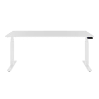 TELDRA Office, 2-motor desk | 1200 - 2000 x 800 mm, electrically height adjustable, white