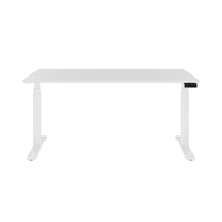 TELDRA Office, 2-motor desk | 1200 - 2000 x 800 mm, electrically height adjustable, white