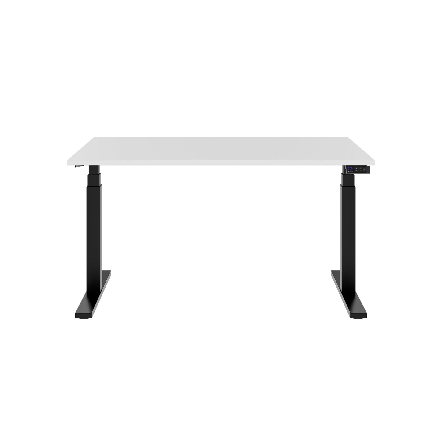 TELDRA Office, 2-Motoren-Schreibtisch | 1200 - 2000 x 800 mm, elektrisch höhenverstellbar, Weiß