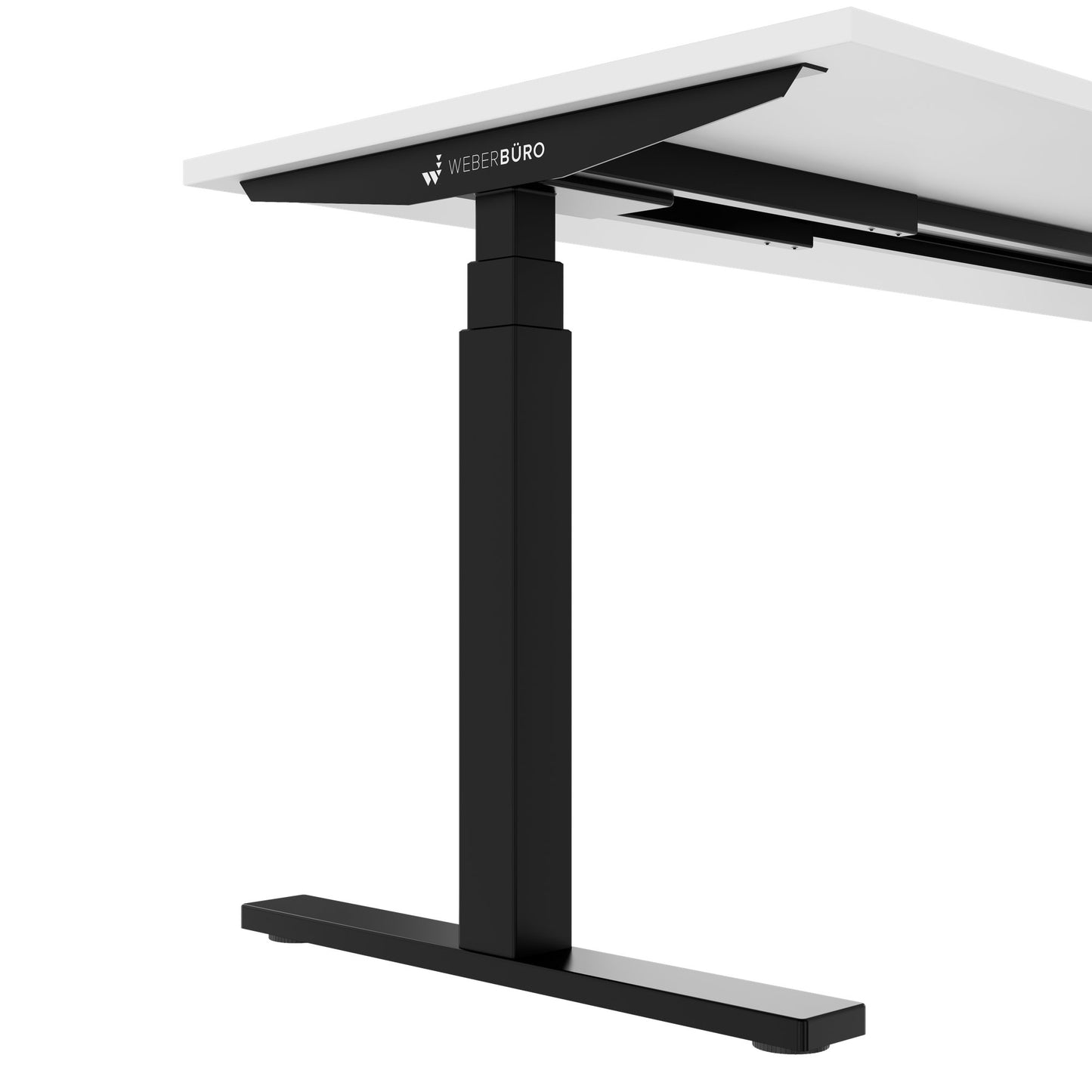 TELDRA Office, 2-Motoren-Schreibtisch | 1200 - 2000 x 800 mm, elektrisch höhenverstellbar, Weiß