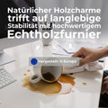 TELDRA Office, 2-Motoren-Schreibtisch | 1600 - 1800 mm, elektrisch höhenverstellbar, Echtholz-Furnier Eiche - 11 Thumbnail Image