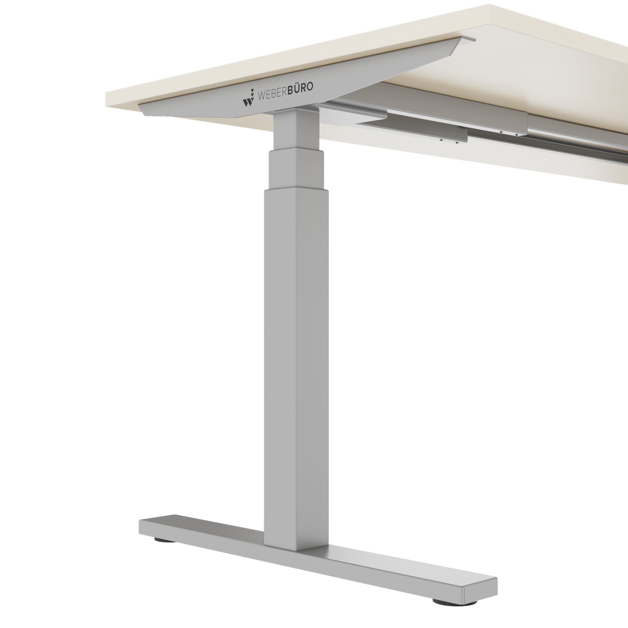 TELDRA Office, 2-Motoren-Schreibtisch | 1600 - 1800 x 800 mm, elektrisch höhenverstellbar, Ahorn