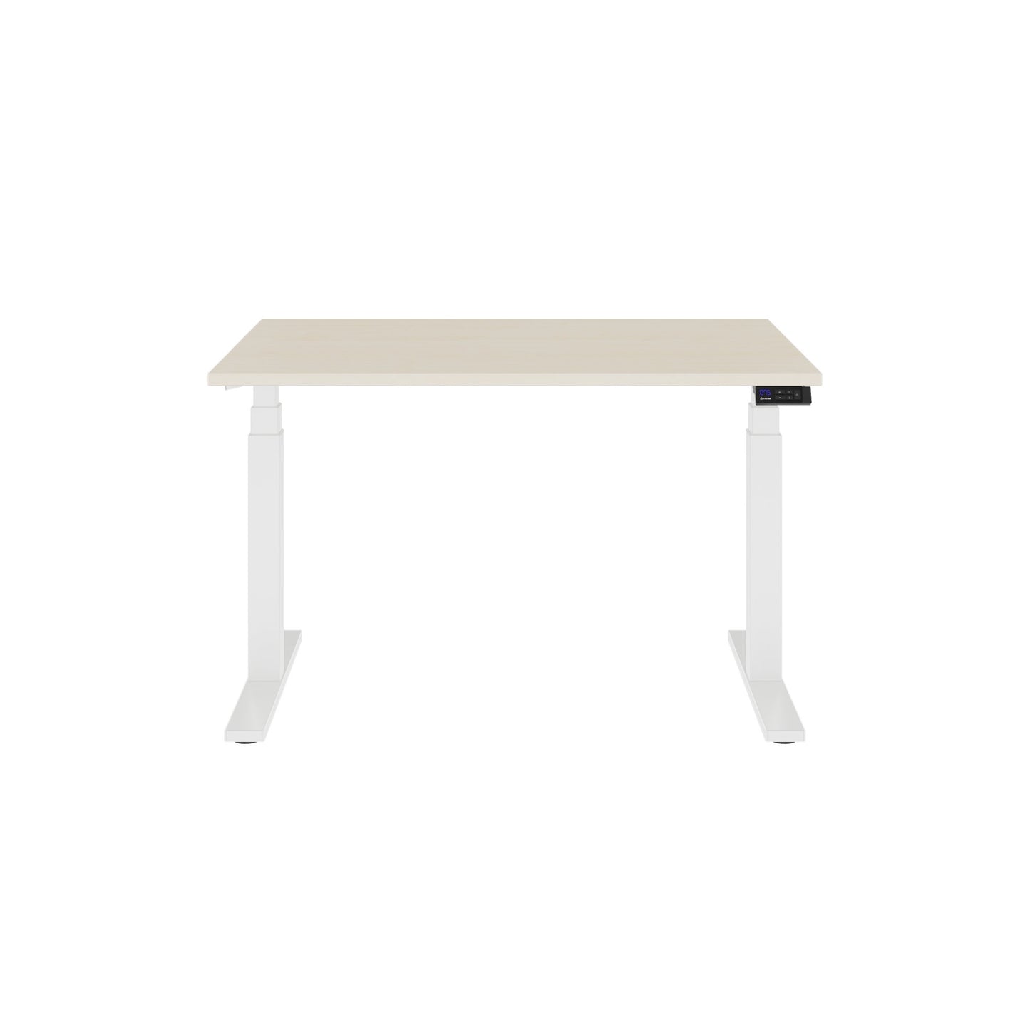 TELDRA Office, 2-motor desk | 1600 - 1800 x 800 mm, electrically height adjustable, maple