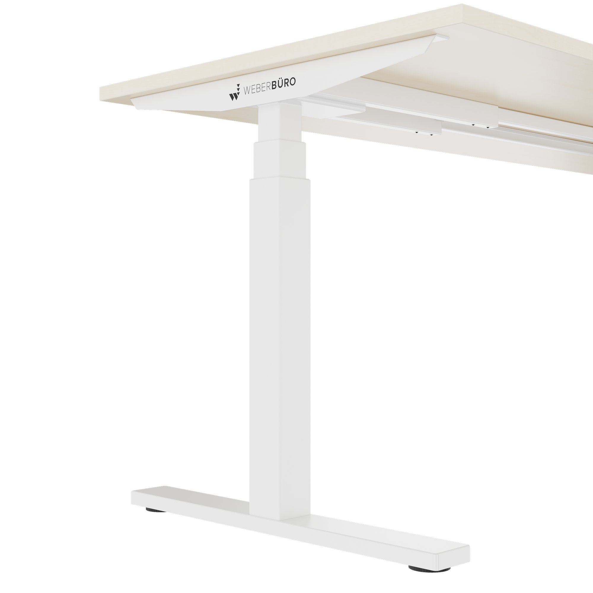 TELDRA Office, 2-Motoren-Schreibtisch | 1600 - 1800 x 800 mm, elektrisch höhenverstellbar, Ahorn
