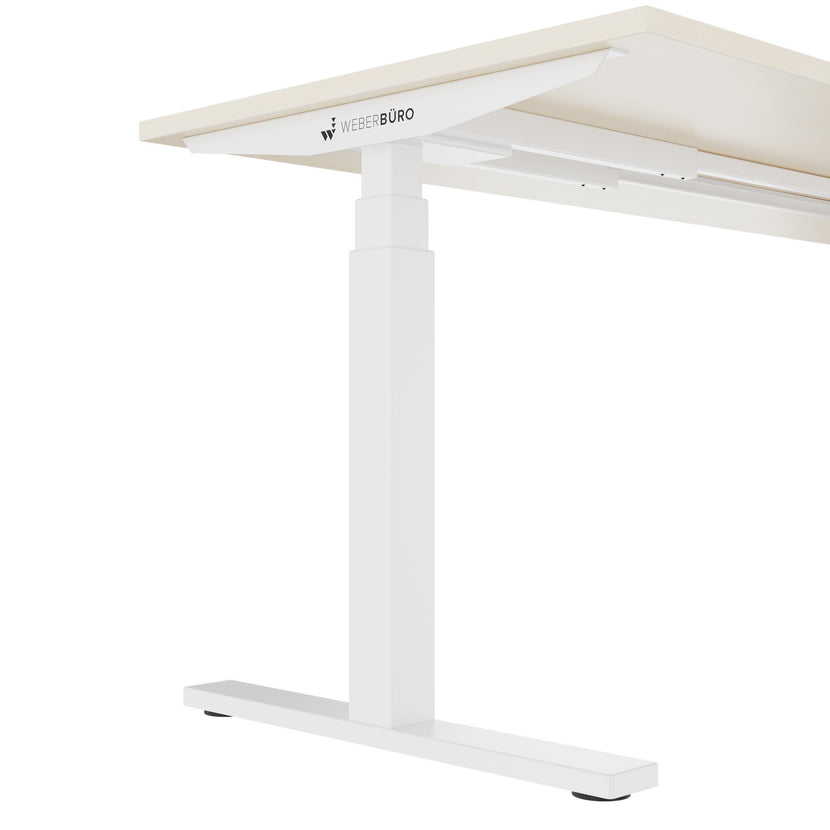 TELDRA Office, 2-Motoren-Schreibtisch | 1600 - 1800 x 800 mm, elektrisch höhenverstellbar, Ahorn