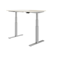 TELDRA Office, 2-motor desk | 1600 - 1800 x 800 mm, electrically height adjustable, maple