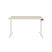 TELDRA Office, 2-motor desk | 1600 - 1800 x 800 mm, electrically height adjustable, maple