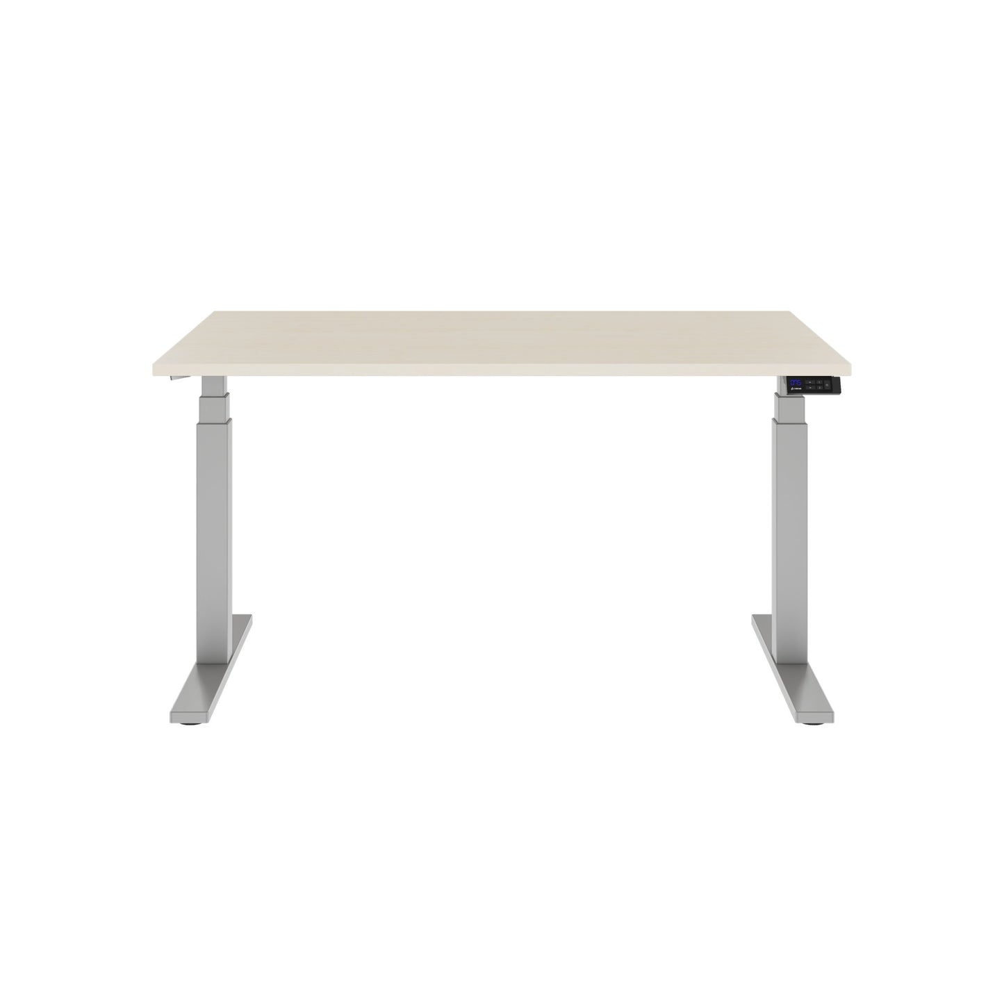 TELDRA Office, 2-motor desk | 1600 - 1800 x 800 mm, electrically height adjustable, maple