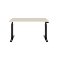 TELDRA Office, 2-motor desk | 1600 - 1800 x 800 mm, electrically height adjustable, maple