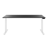 TELDRA Office, 2-motor desk | 1600 - 1800 x 800 mm, electrically height adjustable, anthracite