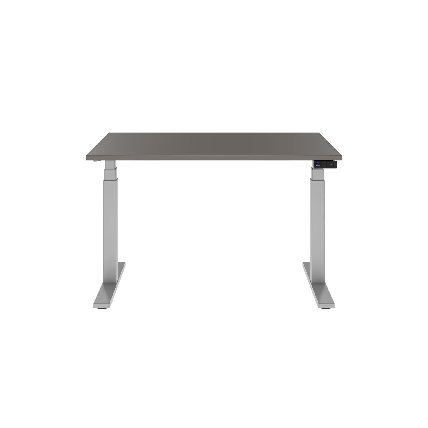 TELDRA Office, 2-motor desk | 1600 - 1800 x 800 mm, electrically height adjustable, cubanite gray