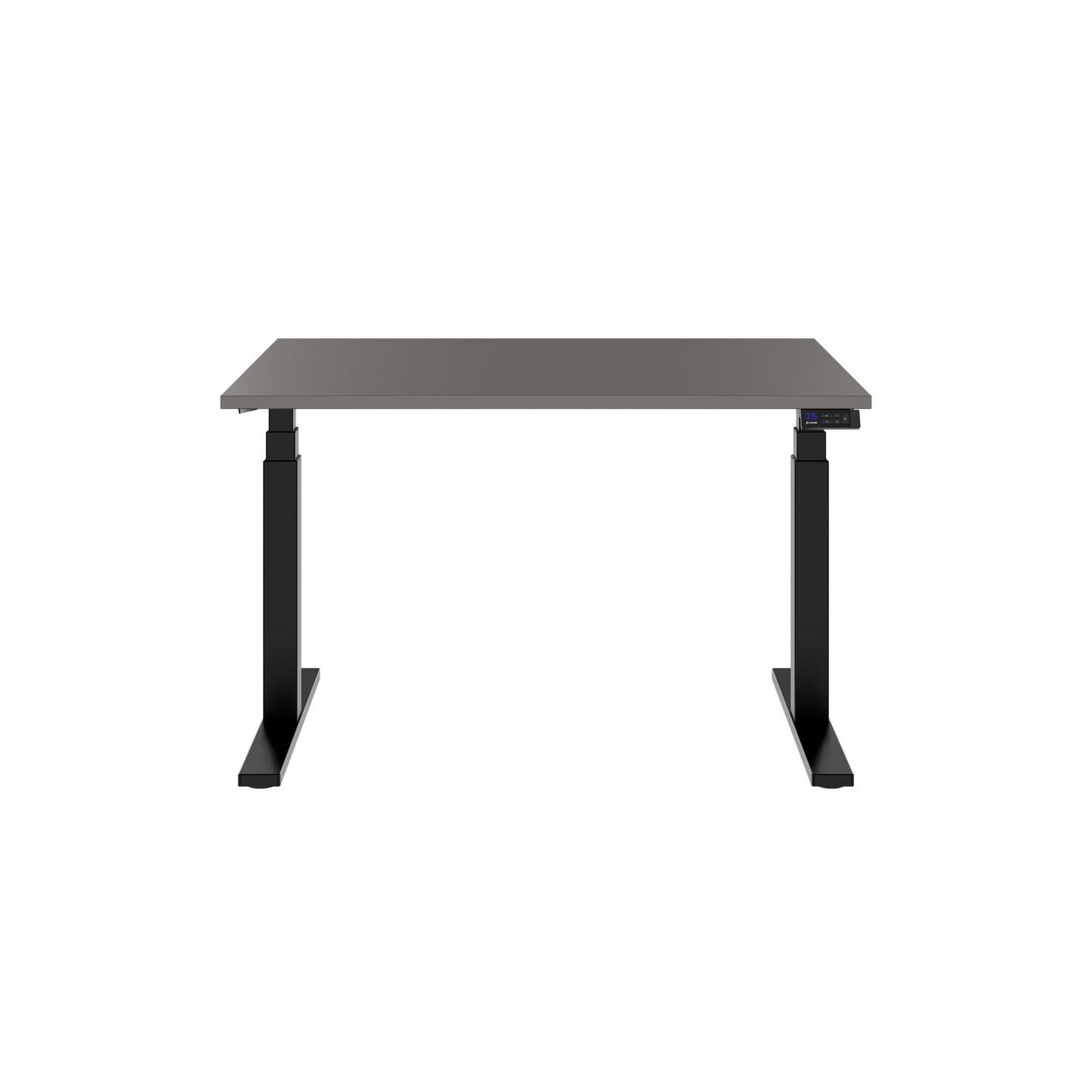 TELDRA Office, 2-motor desk | 1600 - 1800 x 800 mm, electrically height adjustable, cubanite gray