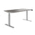 TELDRA Office, 2-motor desk | 1600 - 1800 x 800 mm, electrically height adjustable, cubanite gray