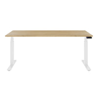 TELDRA Office, 2-Motoren-Schreibtisch | 1600 - 1800 x 800 mm, elektrisch höhenverstellbar, Wildeiche