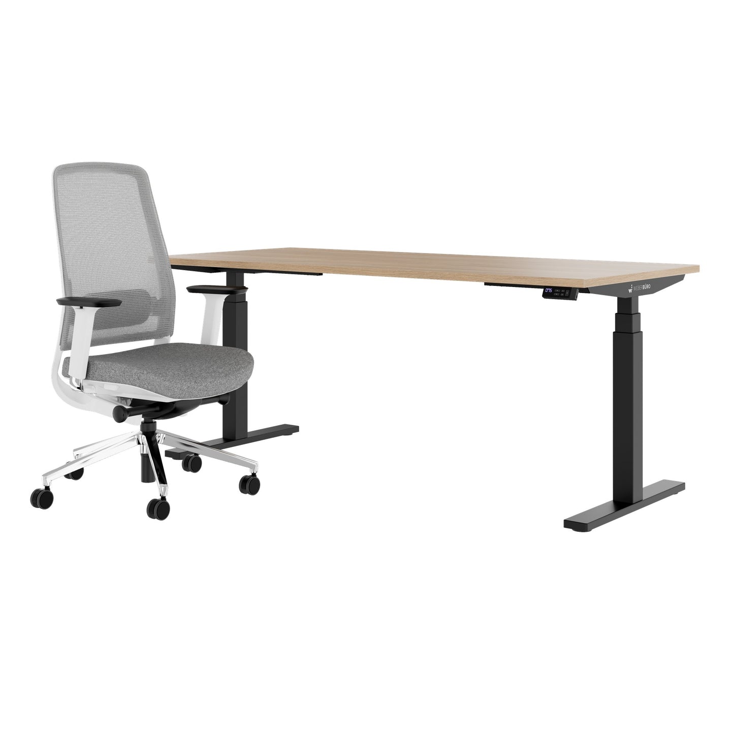 TELDRA Office & FILO | Set per postazione di lavoro, rovere ambra
