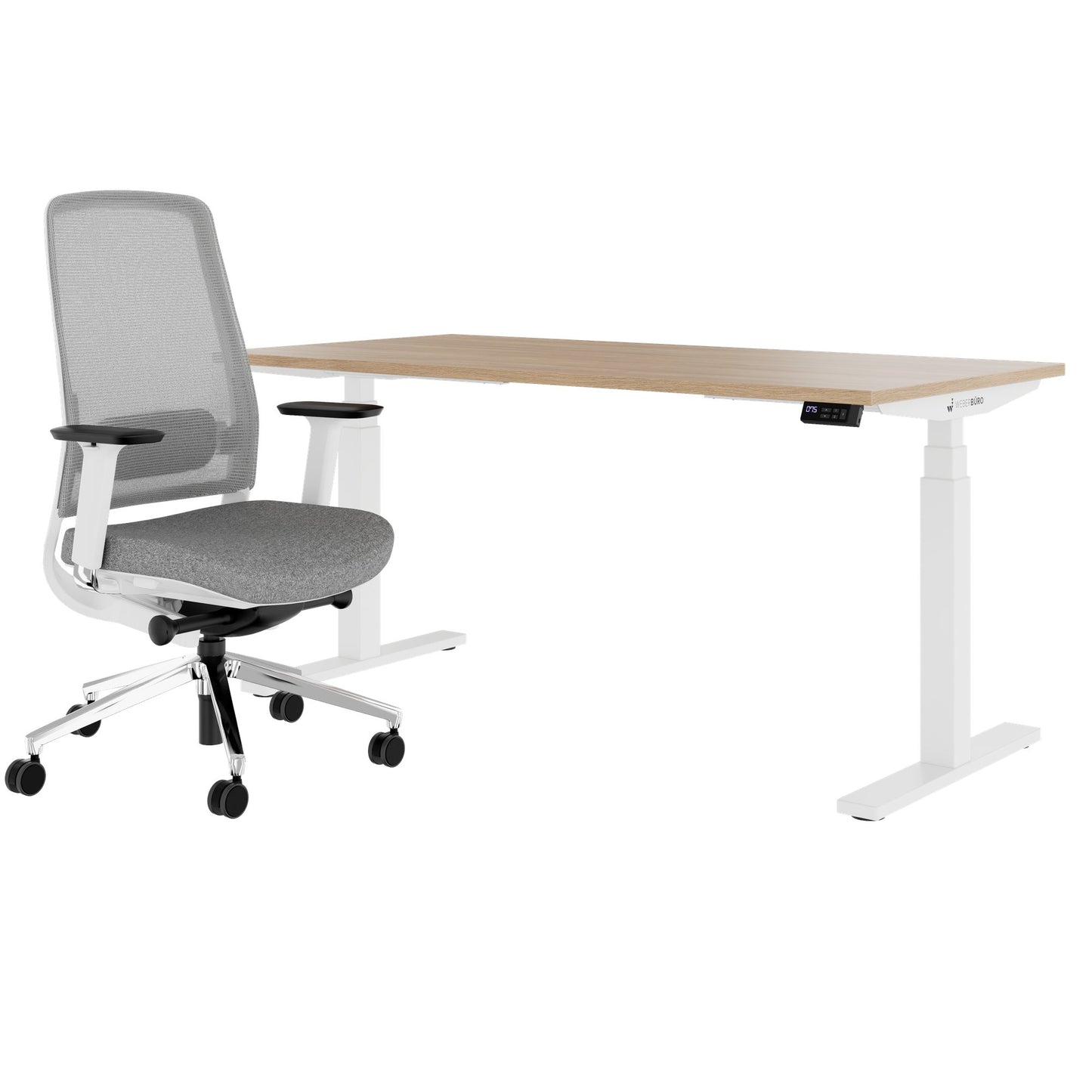 TELDRA Office & FILO | Set per postazione di lavoro, rovere ambra