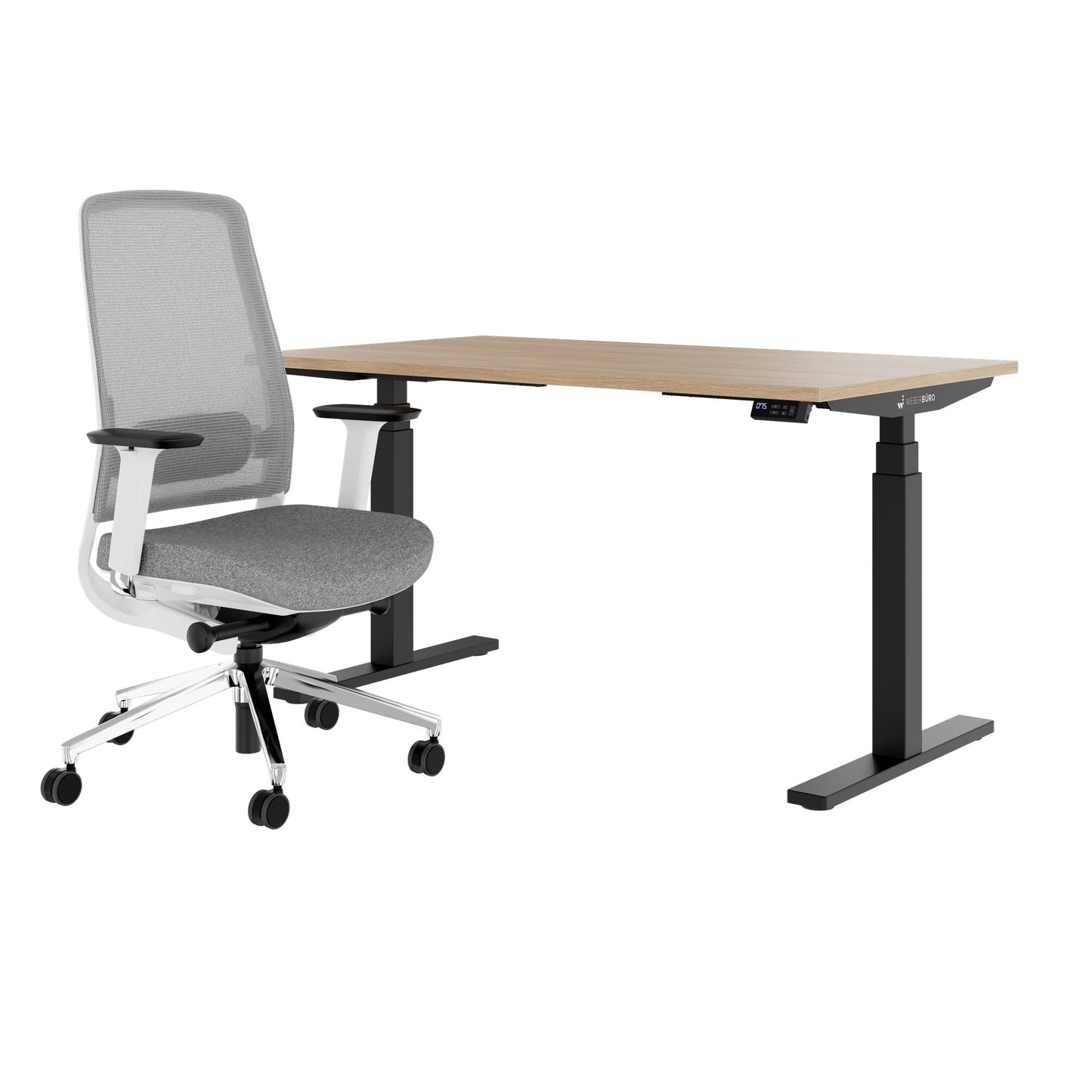 TELDRA Office & FILO | Set per postazione di lavoro, rovere ambra