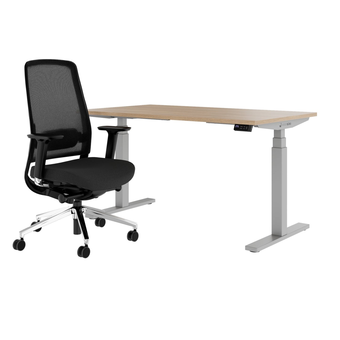 TELDRA Office & FILO | Set per postazione di lavoro, rovere ambra