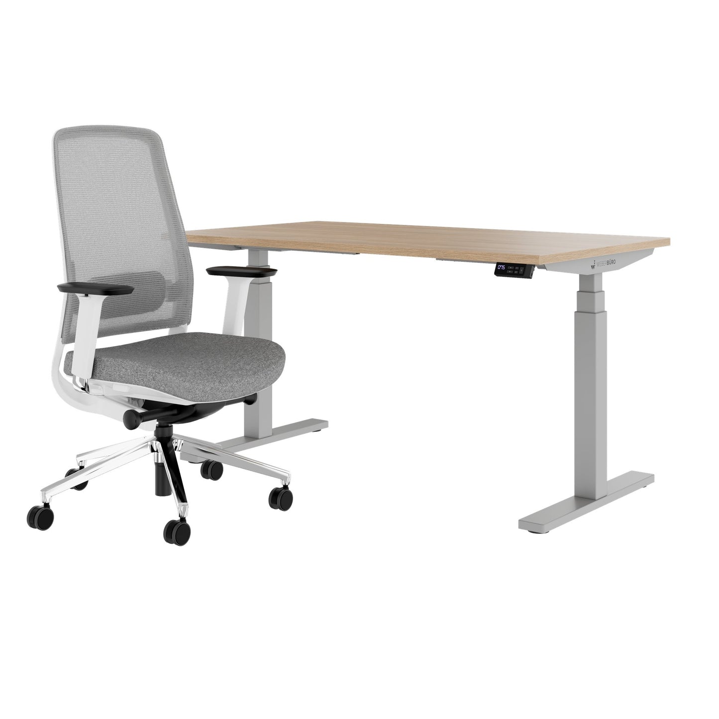 TELDRA Office & FILO | Set per postazione di lavoro, rovere ambra