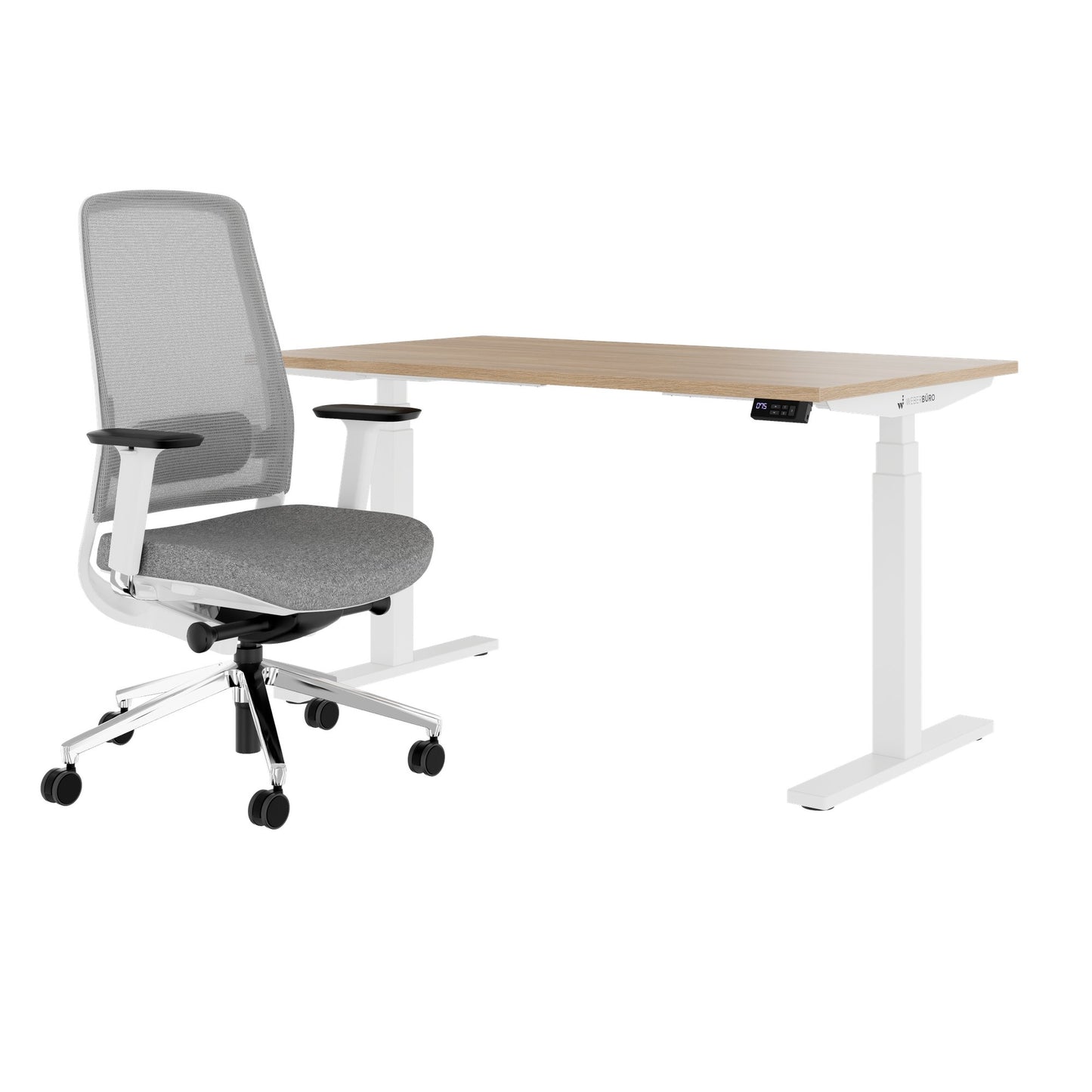TELDRA Office & FILO | Set per postazione di lavoro, rovere ambra