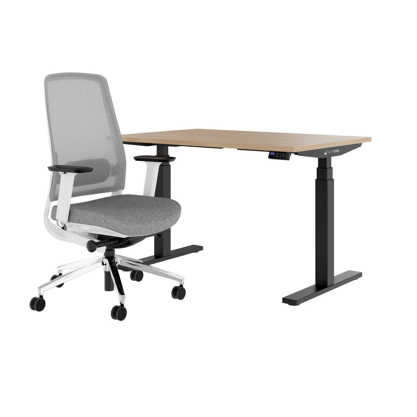 TELDRA Office & FILO | Set per postazione di lavoro, rovere ambra