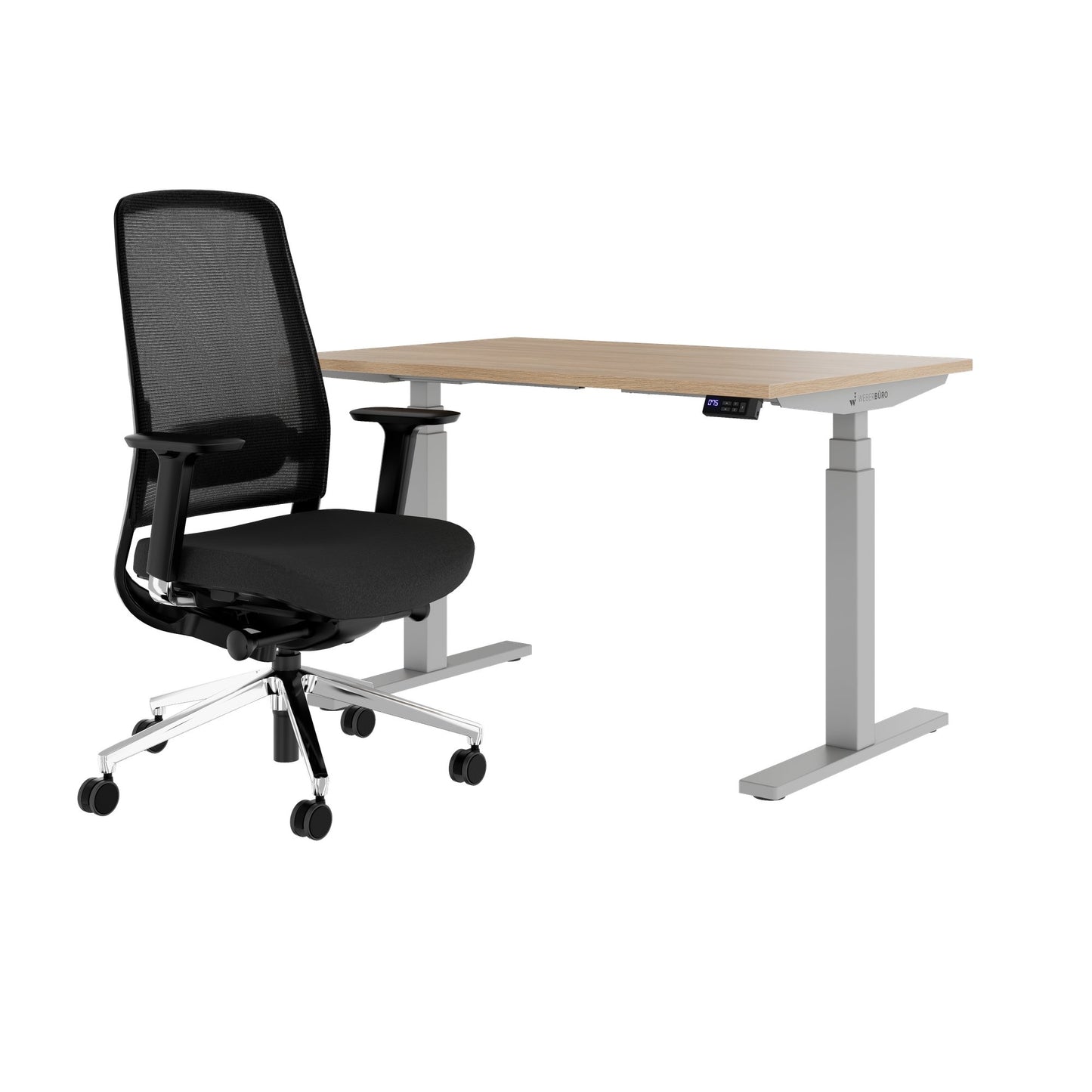 TELDRA Office & FILO | Set per postazione di lavoro, rovere ambra