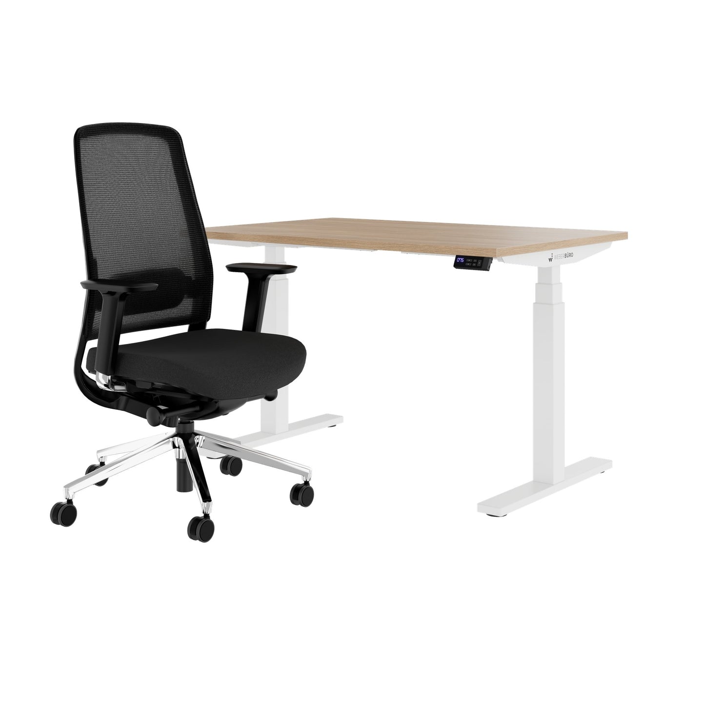 TELDRA Office & FILO | Set per postazione di lavoro, rovere ambra