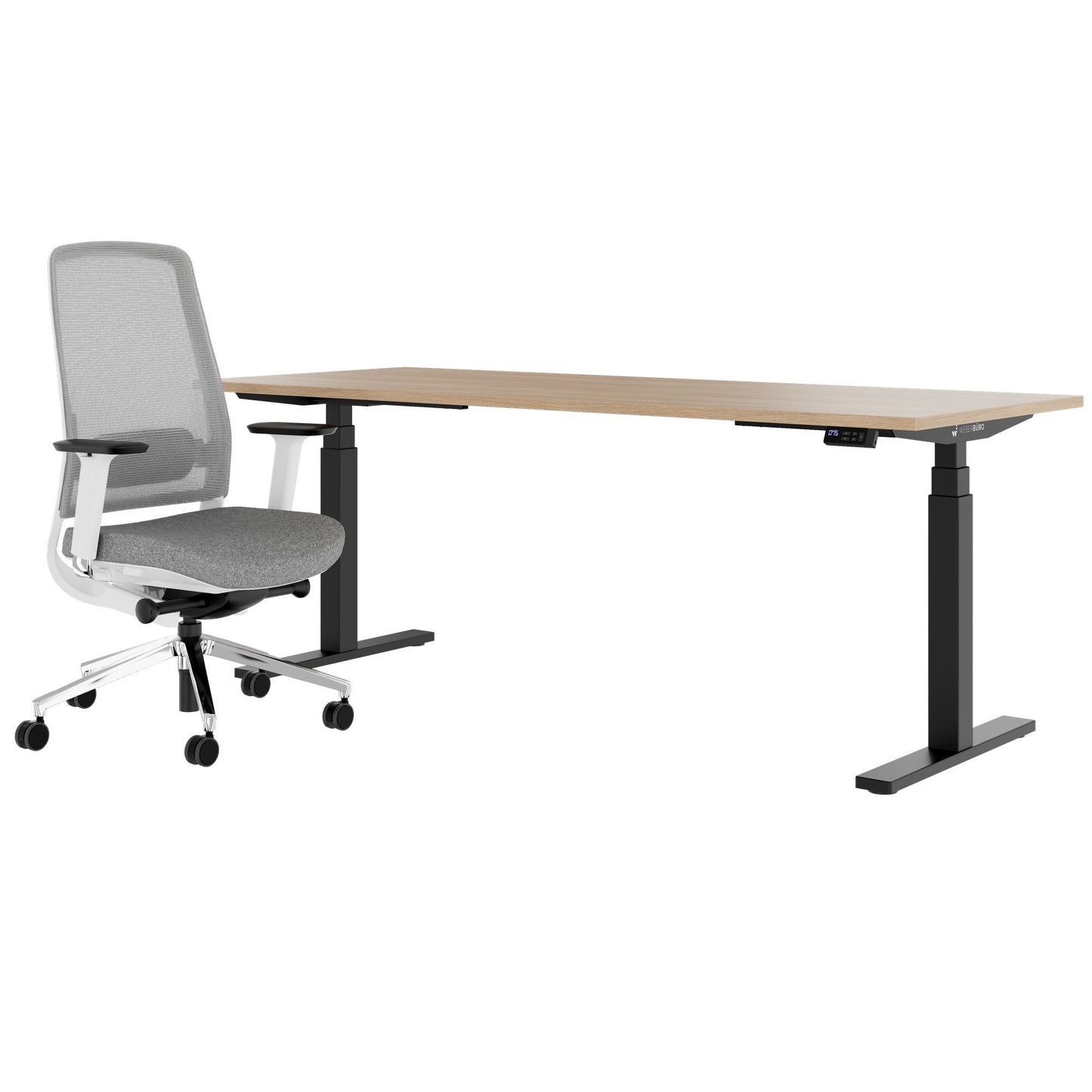 TELDRA Office & FILO | Set per postazione di lavoro, rovere ambra