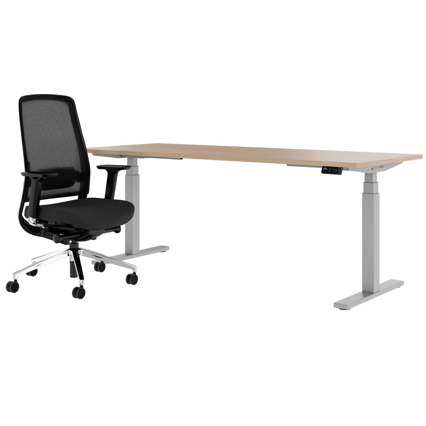 TELDRA Office & FILO | Set per postazione di lavoro, rovere ambra