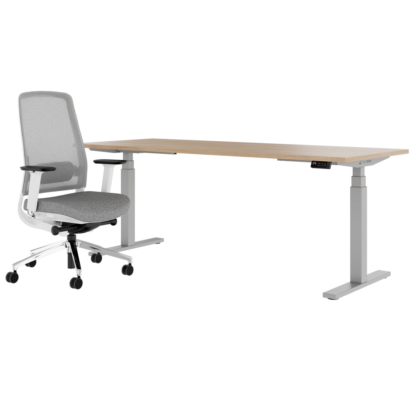 TELDRA Office & FILO | Set per postazione di lavoro, rovere ambra