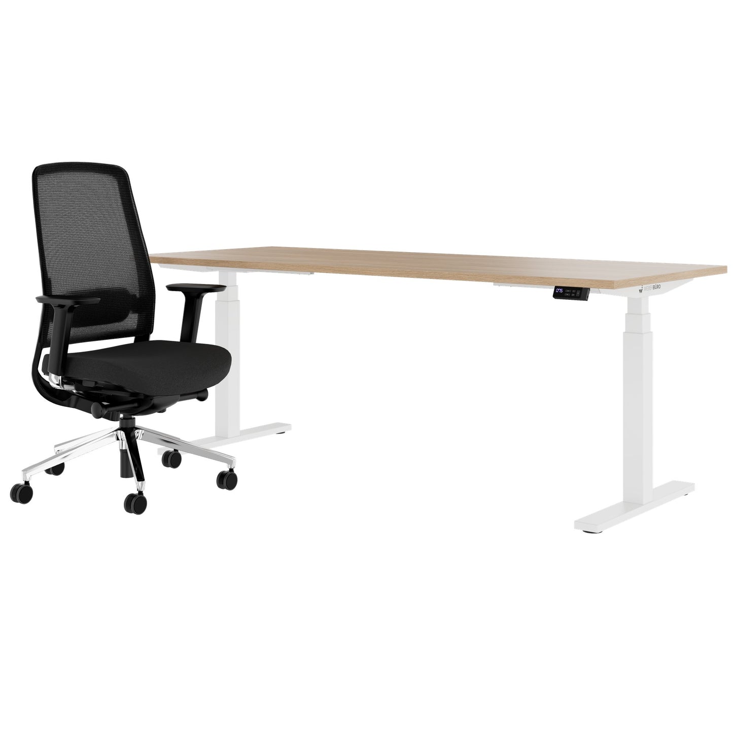 TELDRA Office & FILO | Set per postazione di lavoro, rovere ambra