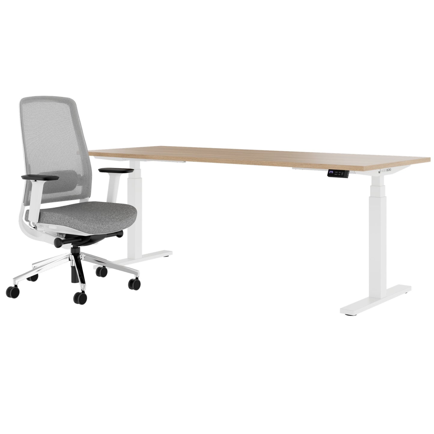 TELDRA Office & FILO | Set per postazione di lavoro, rovere ambra