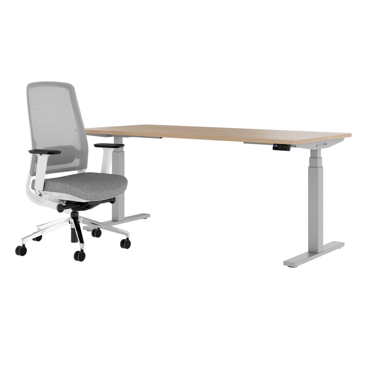 TELDRA Office & FILO | Set per postazione di lavoro, rovere ambra