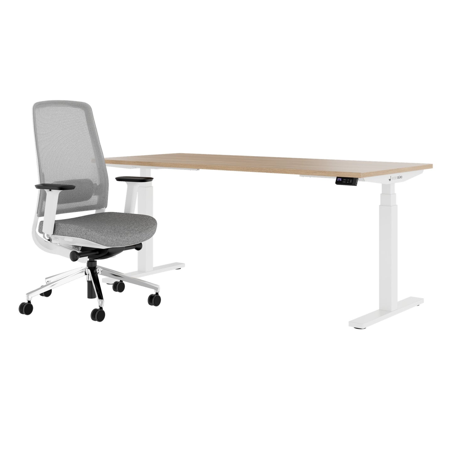 TELDRA Office & FILO | Set per postazione di lavoro, rovere ambra