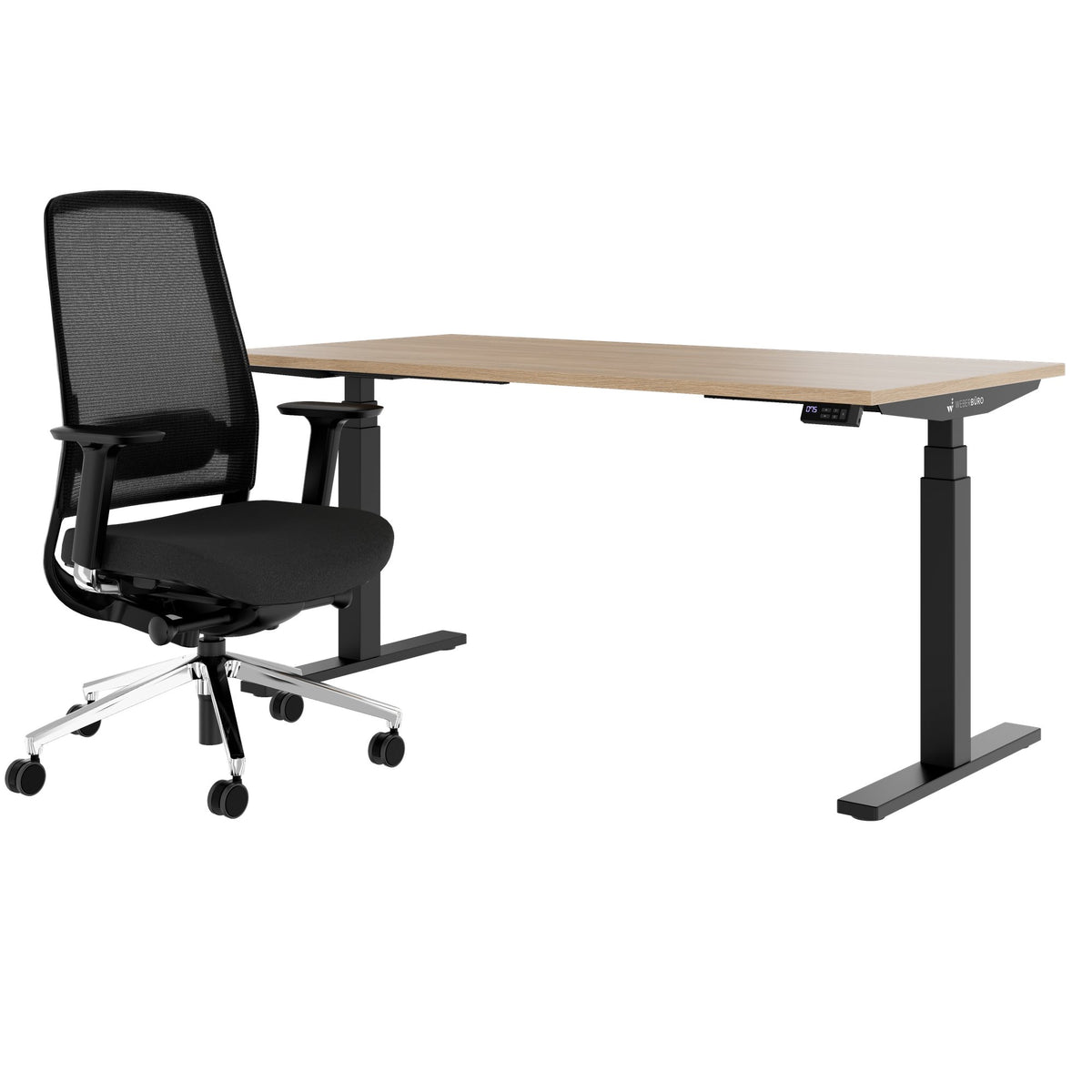 TELDRA Office & FILO | Workplace set, amber oak - 1 Lightbox Main Image