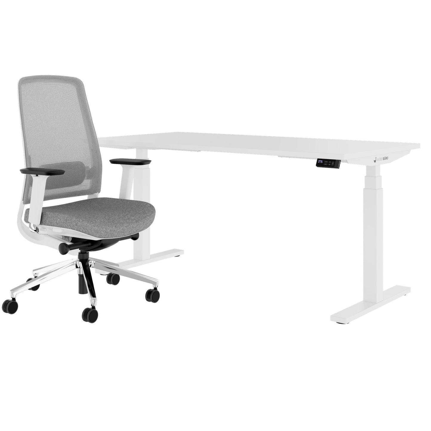 TELDRA Office & FILO | Arbeitsplatz-Set, Weiß