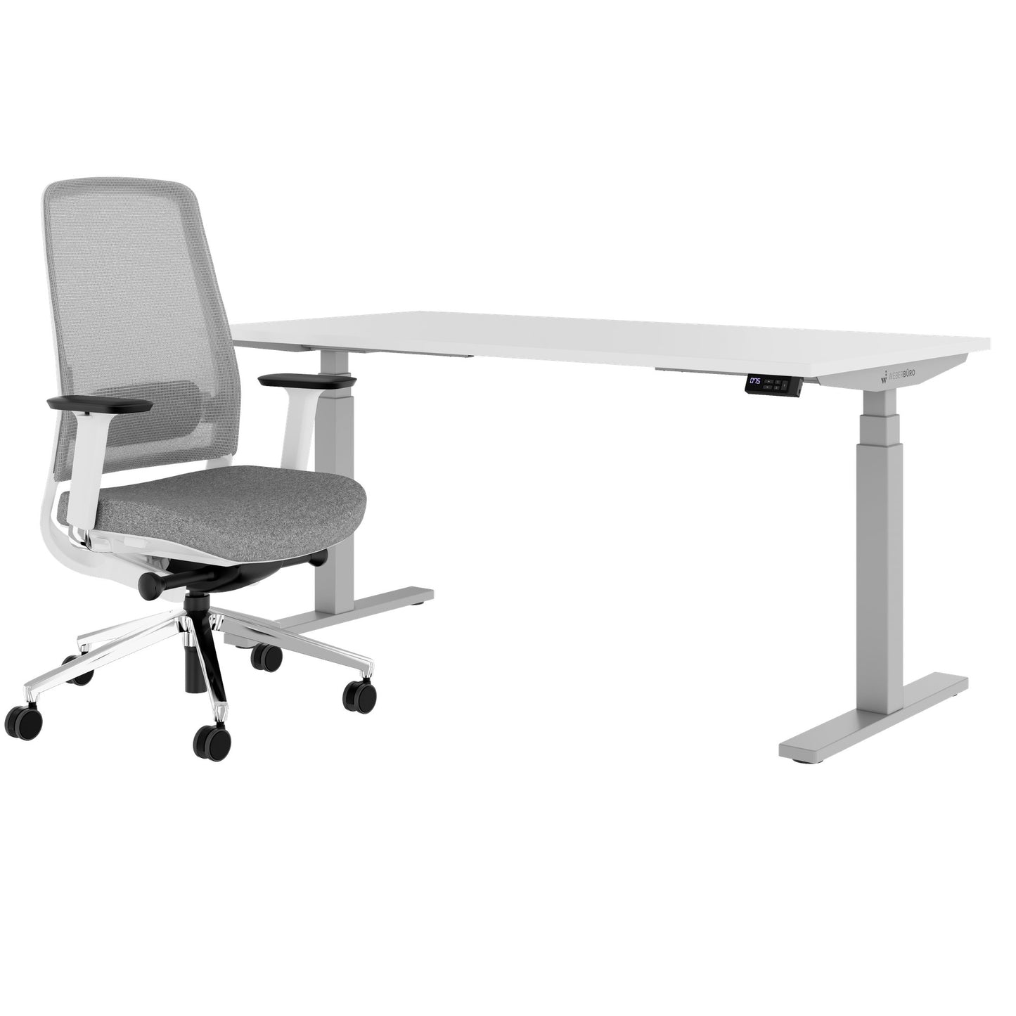 TELDRA Office & FILO | Arbeitsplatz-Set, Weiß