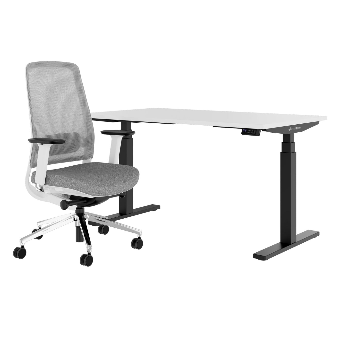 TELDRA Office & FILO | Arbeitsplatz-Set, Weiß