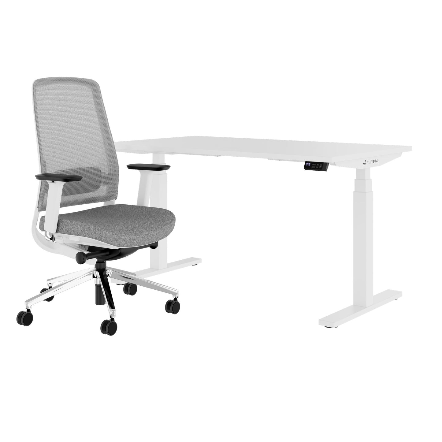 TELDRA Office & FILO | Arbeitsplatz-Set, Weiß