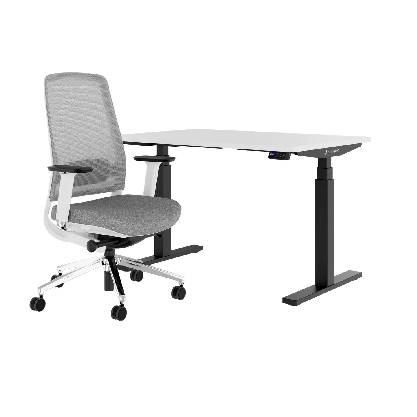 TELDRA Office & FILO | Arbeitsplatz-Set, Weiß