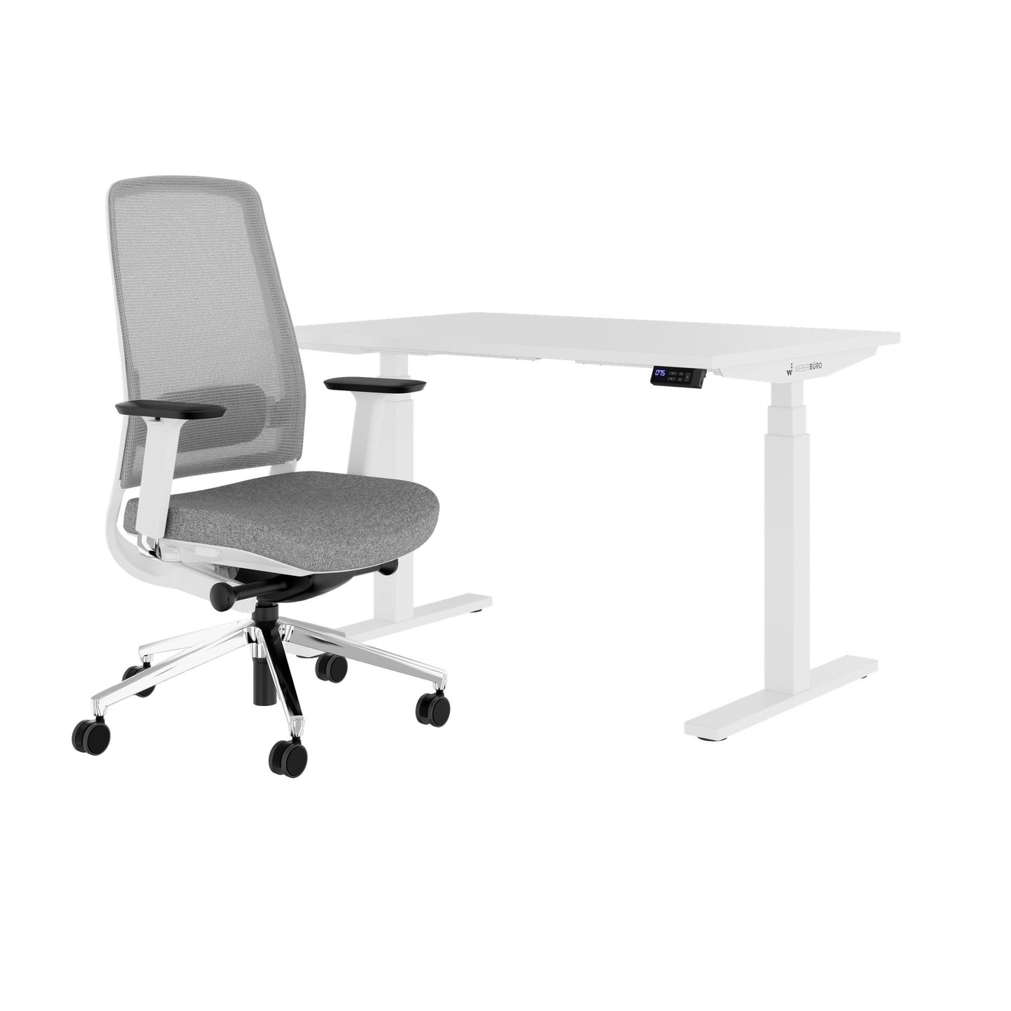 TELDRA Office & FILO | Arbeitsplatz-Set, Weiß