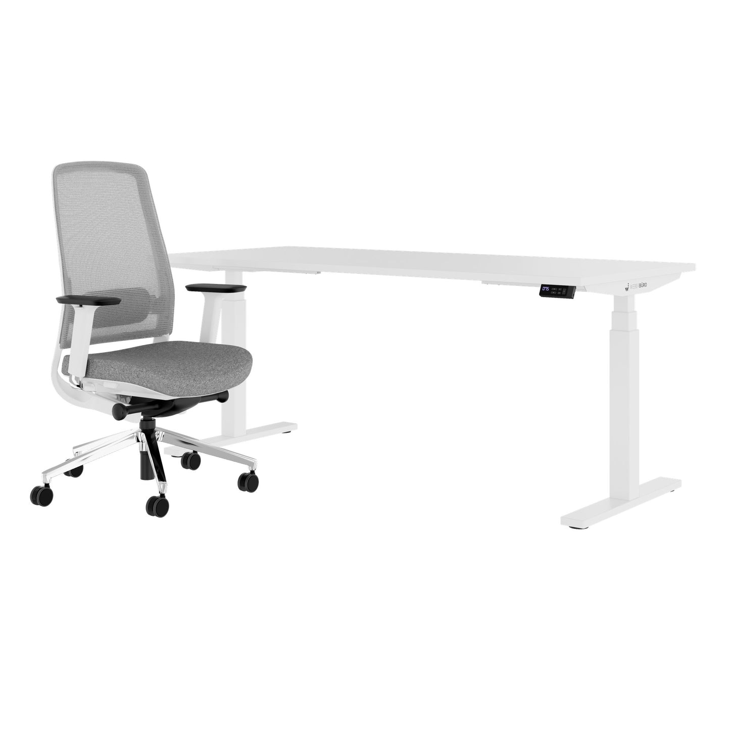TELDRA Office & FILO | Arbeitsplatz-Set, Weiß