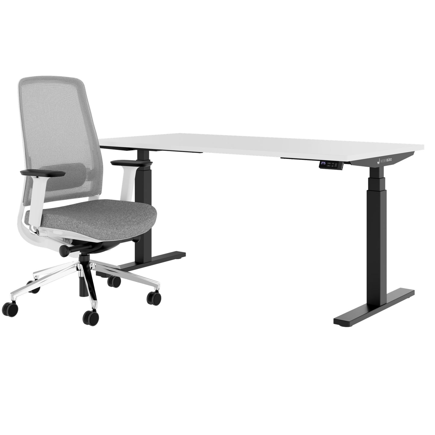 TELDRA Office & FILO | Arbeitsplatz-Set, Weiß