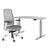 TELDRA Office & FILO | Ensemble pour poste de travail, gris perle
