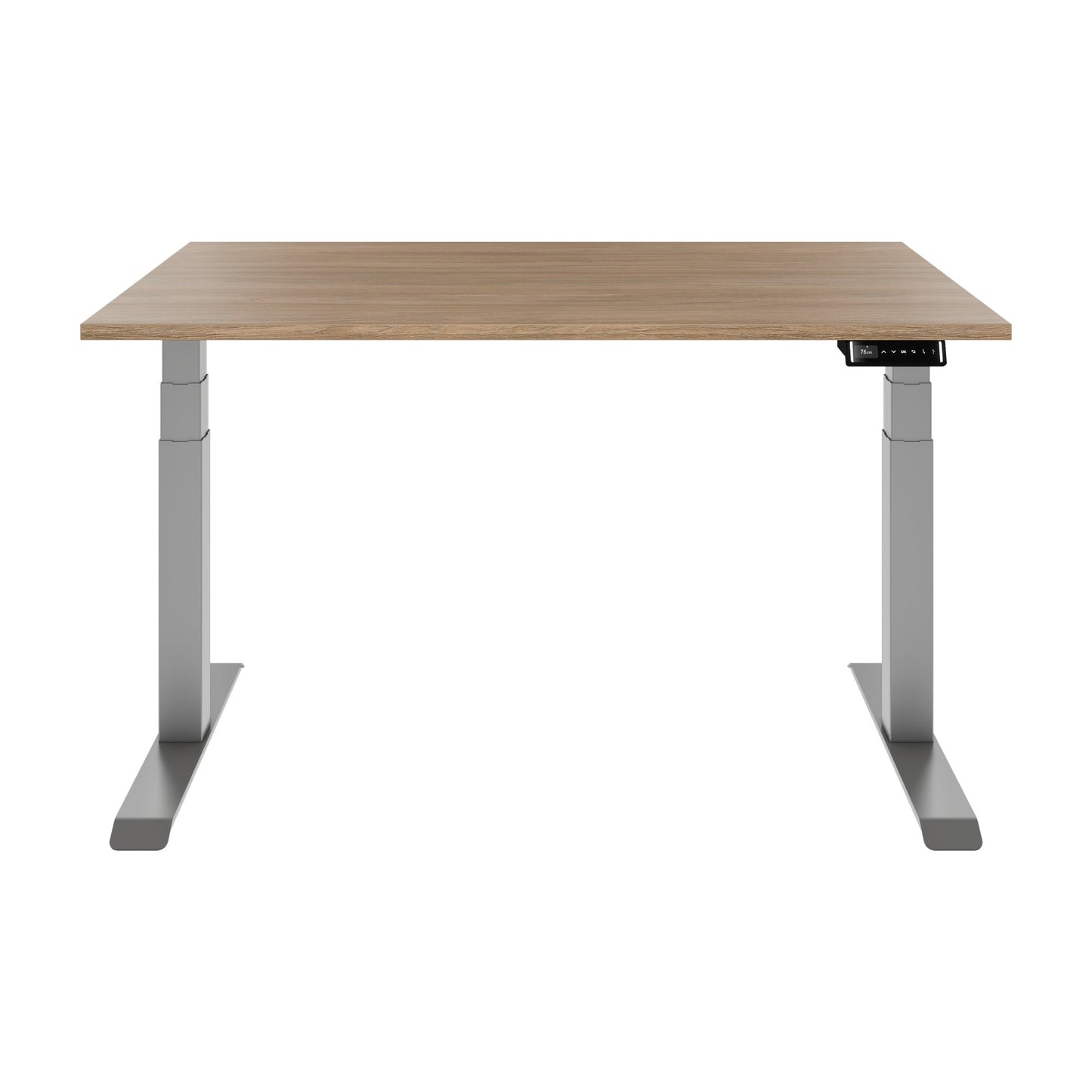 TELDRA Pro, 2-motor desk | 1200 - 2000 mm, electrically height adjustable, amber oak