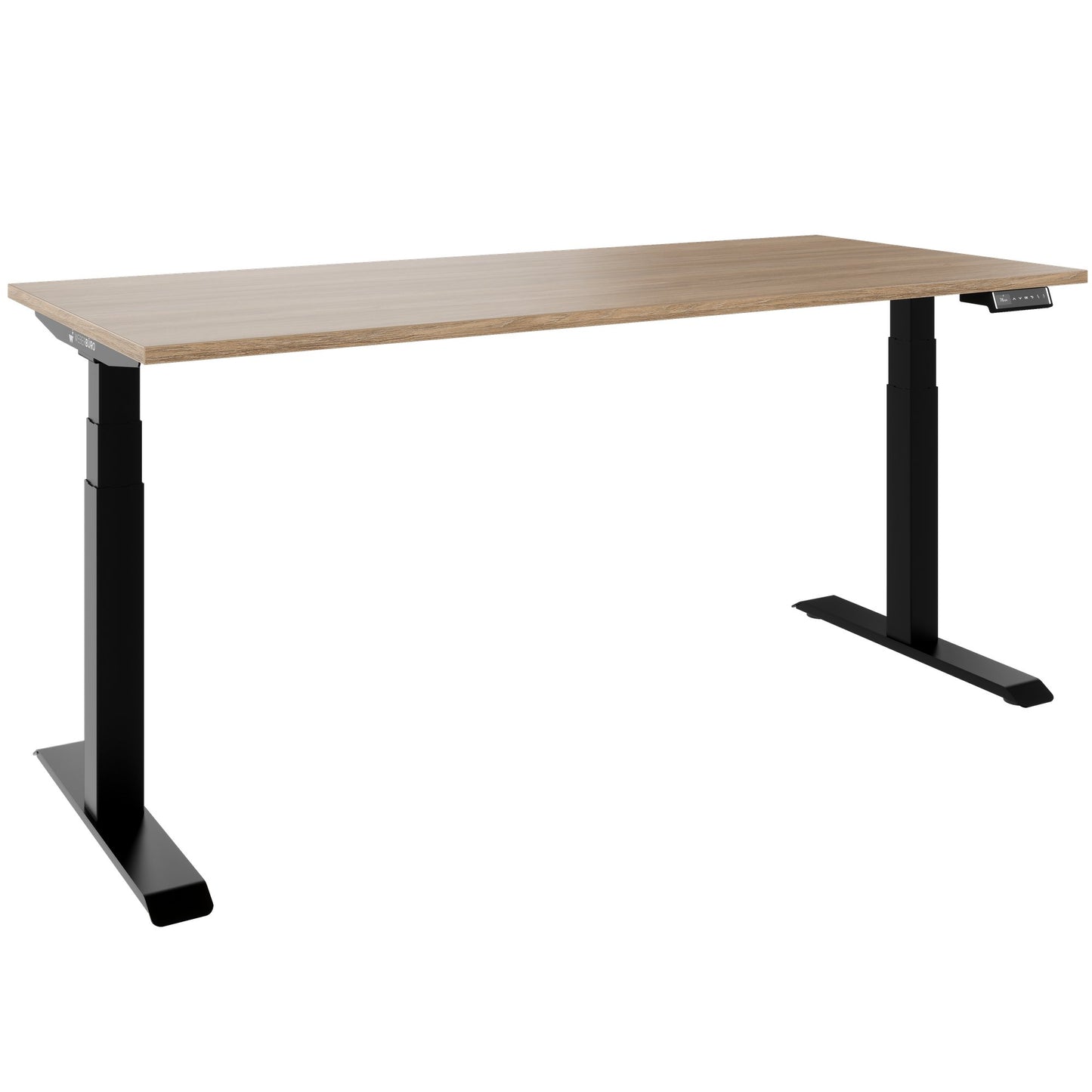 TELDRA Pro, 2-motor desk | 1200 - 2000 mm, electrically height adjustable, amber oak